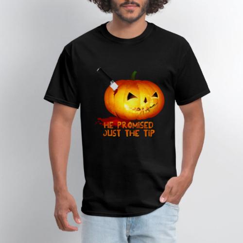 He Promised Just the Tip Halloween Pumpkin