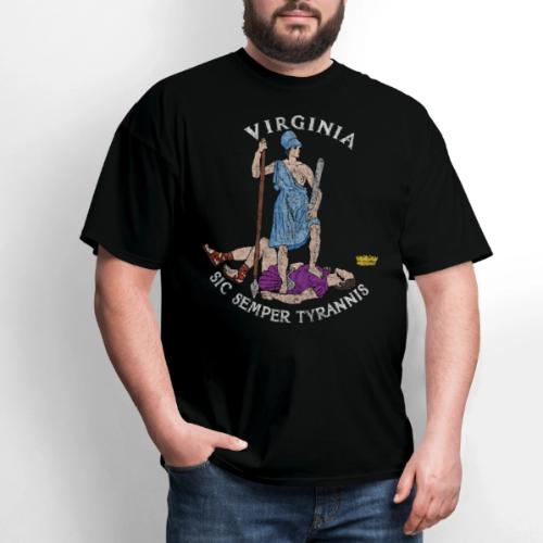 Retro Seal of Virginia Sic Semper Tyrannis
