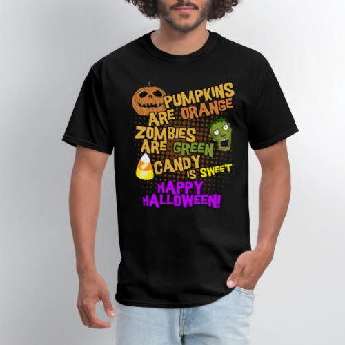 Pumpkins Are Orange Zombies Are Green Candy is