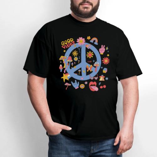 Retro Boho Peace Sign