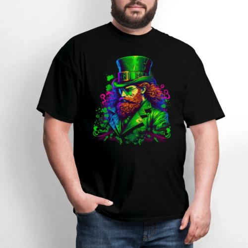 Leprechaun St. Patrick's Day Retro Abstract