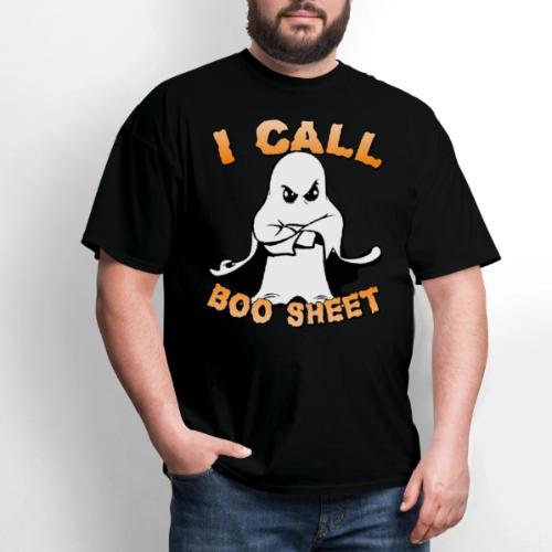 I Call Boo Sheet Ghost Funny Halloween