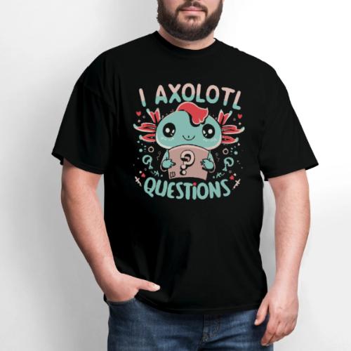 I Axolotl Questions Retro Funny Gift