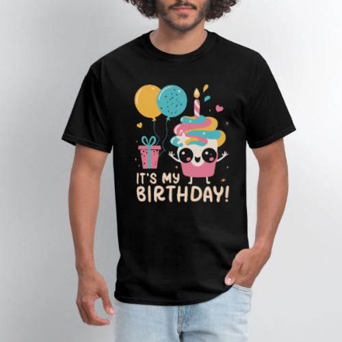 It's My Birthday Cute Cupcake Kawaii