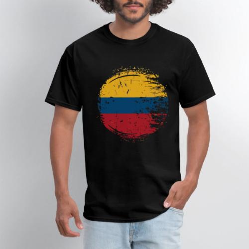 Flag of Colombia Distressed