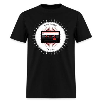 Vintage icons 06 - Audio cassette - Men's T-Shirt - black - Front - Jose (178cm)