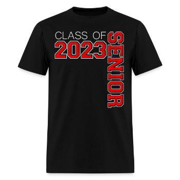 SENIOR CLASS OF 2023 SENIOR SWAG - 23 SENIOR GIFTS - Men's T-Shirt - black - Front - Jose (178cm)
