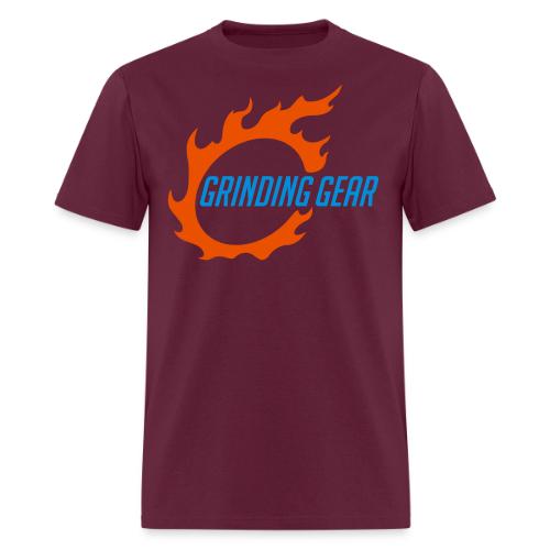 Grinding Gear Fire Icon - Men's T-Shirt