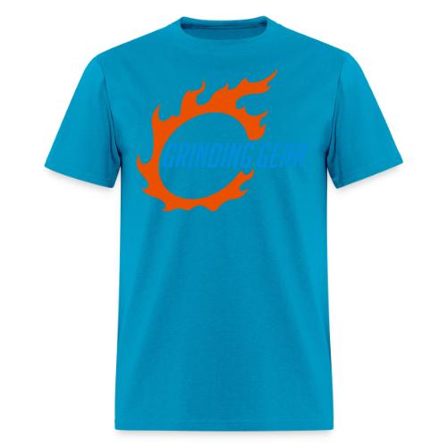 Grinding Gear Fire Icon - Men's T-Shirt