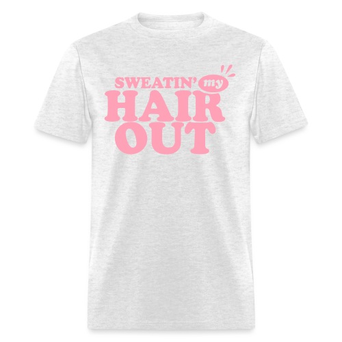 sweatinghairout_2 - Men's T-Shirt