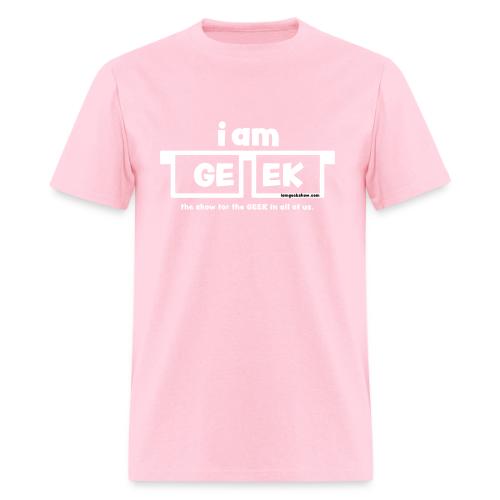 iamGEEK classic White - Men's T-Shirt