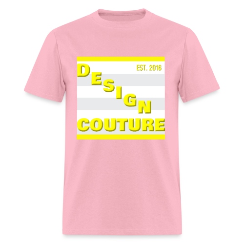 DESIGN COUTURE EST 2016 YELLOW - Men's T-Shirt