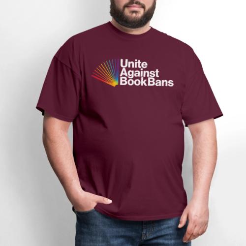 Unite Against Book Bans (Rainbow) - Men's T-Shirt