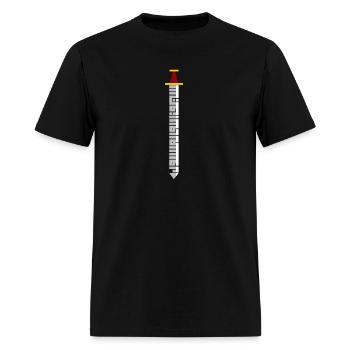 knife - Men's T-Shirt - black - Front - Jose (178cm)