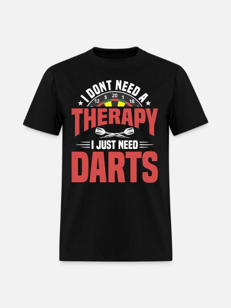 Darts Dart Player - Men's T-Shirt - black