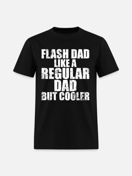 Bouldering Flash Dad Boulderer - Men's T-Shirt - black
