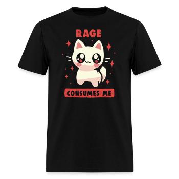 Rage Consumes Me - Men's T-Shirt - black - Front - Jose (178cm)