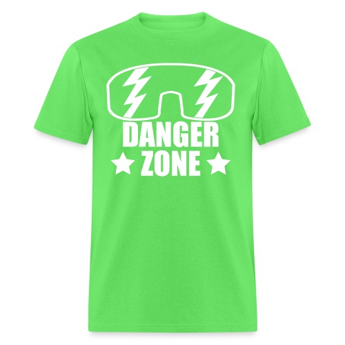 dangerzone_forblack - Men's T-Shirt