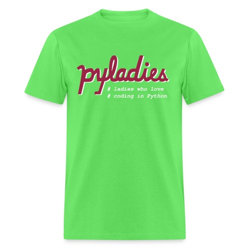PyLadies Ladies who love coding in Python - Men's T-Shirt