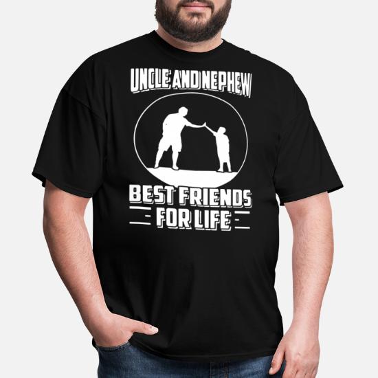 Oom of meneer Uithoudingsvermogen Arne UNCLE AND NEPHEW BEST FRIENDS FOR LIFE' Men's T-Shirt | Spreadshirt