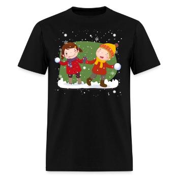 Couple love - Men's T-Shirt - black - Front - Jose (178cm)