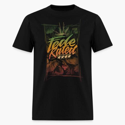 FedeRated 4 Stars - Men's T-Shirt