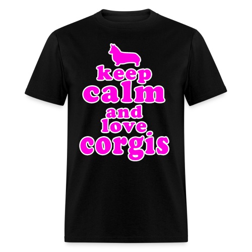 Keep Calm and Love Corgi - Men's T-Shirt