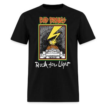 rock Bad Brains Light - Men's T-Shirt - black - Front - Jose (178cm)