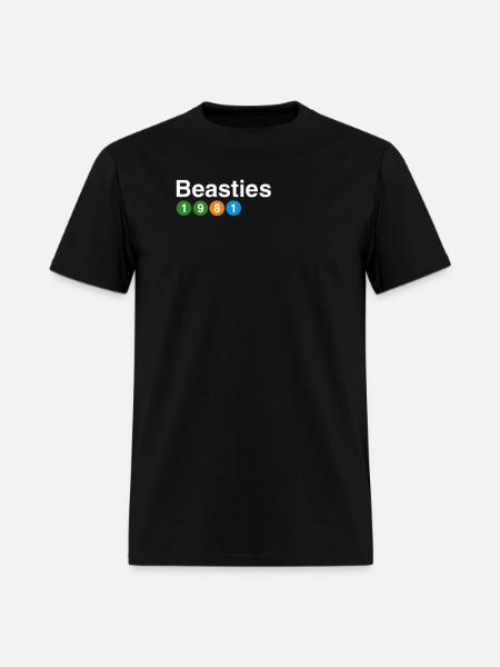 The Beasties - EST. 1981 - Men's T-Shirt - black