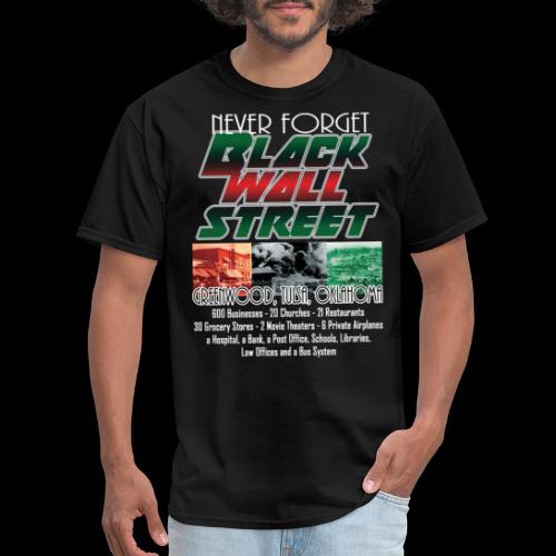 Black Wall Street draft (A variant) - Men's T-Shirt