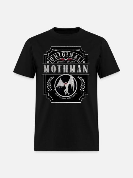 Mothman Classic Cryptid - Men's T-Shirt - black