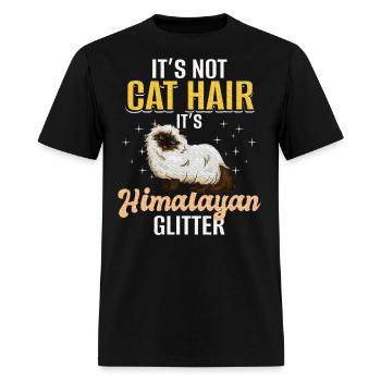 It's Not Cat Hair It's Himalayan Cat Hair - Men's T-Shirt - black - Front - Jose (178cm)