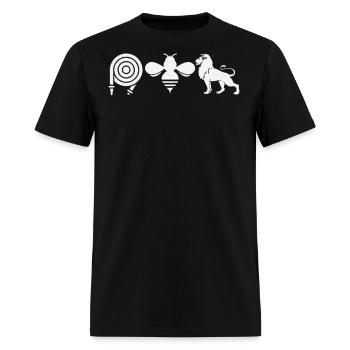 Hose Bee Lion - Men's T-Shirt - black - Front - Jose (178cm)