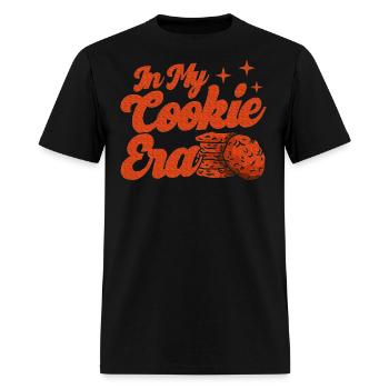 In My Cookie Era Chocolate Chip Cookie - Men's T-Shirt - black - Front - Jose (178cm)