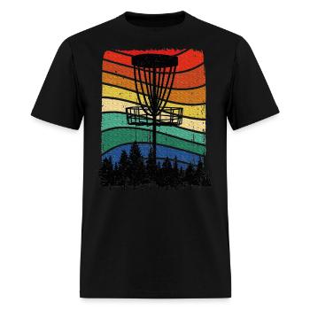 Disc Golf Player Disc Golf Love Disc Golf - Men's T-Shirt - black - Front - Jose (178cm)