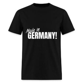 Made in Germany – Bold Heritage - Men's T-Shirt - black - Front - Jose (178cm)