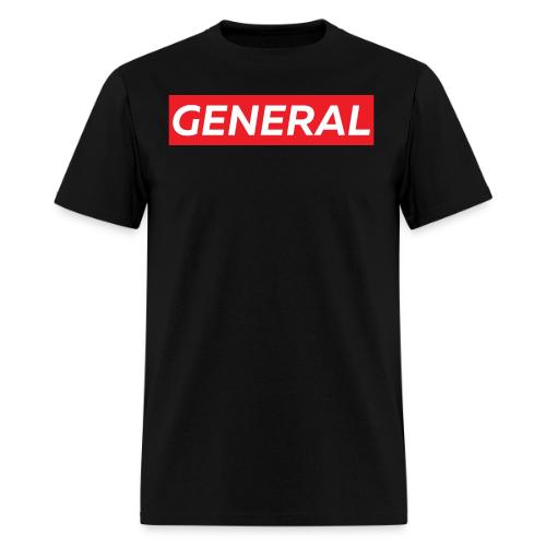 GENERAL (red box logo) - Men's T-Shirt