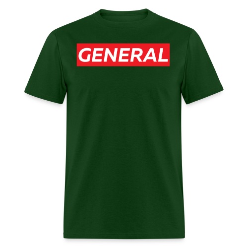 GENERAL (red box logo) - Men's T-Shirt