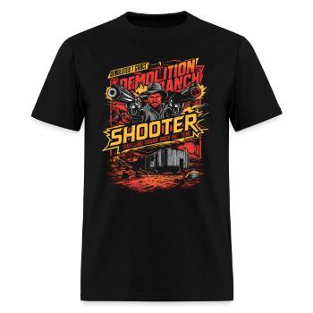 Demolition Ranch: Power and Precision - Men's T-Shirt - black - Front - Jose (178cm)