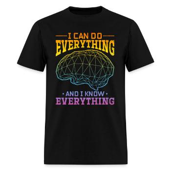 Artificial Intelligence Quotes Artificial Intellig - Men's T-Shirt - black - Front - Jose (178cm)