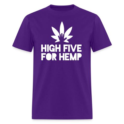 High Five for Hemp - Men's T-Shirt
