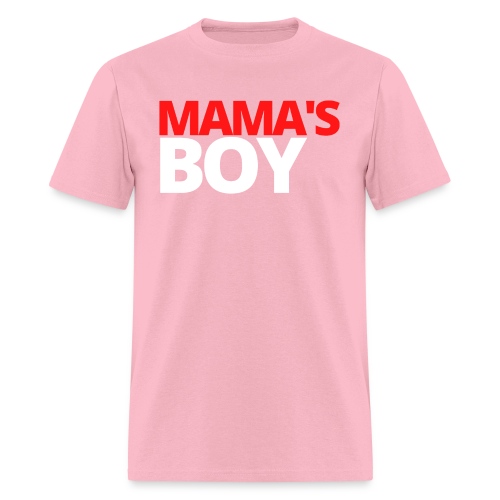 MAMA's Boy (in red & white letters) - Men's T-Shirt