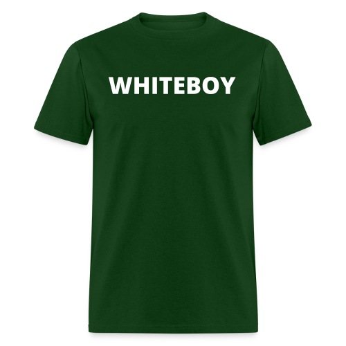 WHITEBOY (white lettering version) - Men's T-Shirt