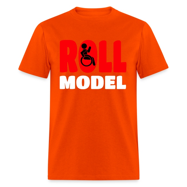 This wheelchair user is also a roll model