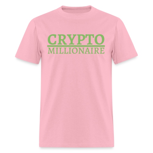 Crypto Millionaire (green money color) - Men's T-Shirt