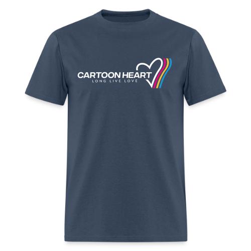 Cartoon Heart Logo Range - Men's T-Shirt