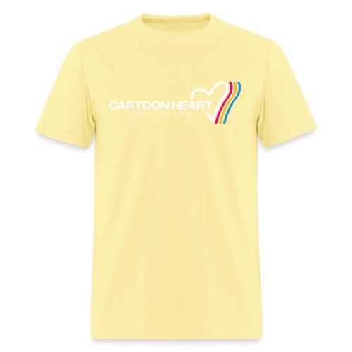Cartoon Heart Logo Range - Men's T-Shirt
