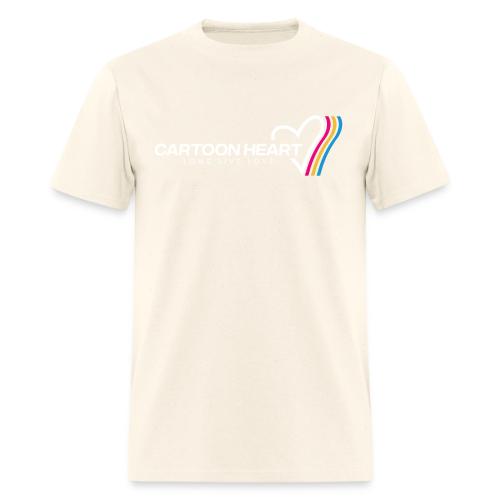 Cartoon Heart Logo Range - Men's T-Shirt