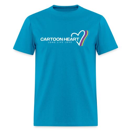 Cartoon Heart Logo Range - Men's T-Shirt