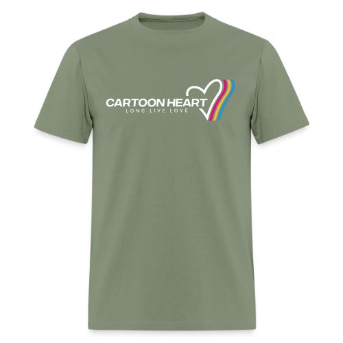 Cartoon Heart Logo Range - Men's T-Shirt